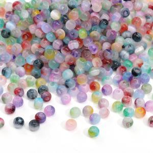 Cao Cấp Trung Quốc thủ công thủy tinh Beads-óng Ánh Dual-Tone Hiệu mắt mèo Cho Vòng tay thủ công Vòng Cổ Bông Tai Keychain Tự Làm Thủ Công Phụ kiện làm đồ trang sức