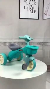 Xe ba bánh 219+xe chòi chân  xe đạp cho bé