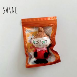 Moomin Character Plush Keychain Bag Pendant Soft Toy School Bag Decoration Trendy Lanyard Versatile Accessory by Sanne