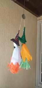 Halloween Hanging Ghost Pumpkin Windsock Outdoor Garden Lawn Party Decoration Scary Hanging Pendant kids gifts