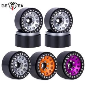 4Pcs Metal 1.9" Beadlock Wheels Rim Hub for 1/10 RC Crawler Car Axial SCX10 D90 TRX4 WRAITH Tamiya CAPRA RR10 Upgrade Parts