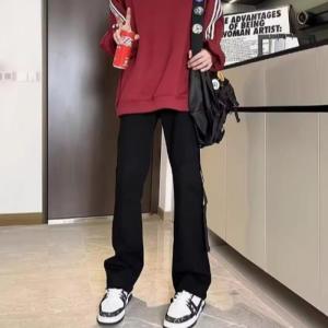 Cleanfit Yellow Mud Color Cowboy Jeans Mens High Waist Slim Straight Leg Jeans American Vibe Casual Wear Youth Fashion