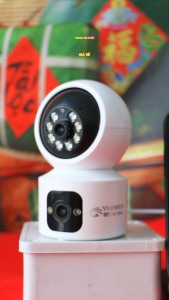 Camera Yoosee 2 mắt kép trong nhà 8 LED 12MPX( 6MP+6MP) Bản VIP Nâng cấp Bảo hành 1 năm CHÍNH HÃNG