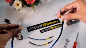 1 Set Accent Wire Performance Koil Booster Black Series Dan Kabel Negatif Motor Kabel Massa Mobil
