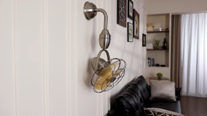 13-inch ceiling fan 6-speed remote control with reversible/timer function ceiling-to-wall high-air volume no-light fan can shake left and right up and down mini fan minimalist ceiling fan