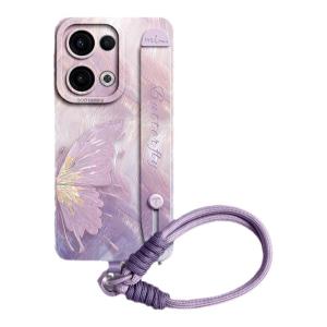 GGUU | Universal Compatibility Phone Case For OPPO Reno Series Full-body Shockproof With Wrist Strap Kickstand and Lanyard Silicon
