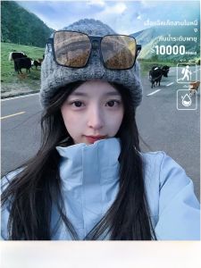 ROMON | เสื้อแจ็คเก็ตป้องกันฝนแบบสามในหนึ่งสำหรับฤดูใบไม้ผลิและฤดูใบไม้ร่วง สำหรับผู้ชายและผู้หญิง ทรงหลวม ปกป้องจากลม แจ็คเก็ตปีนเขาแบบมีฮู้ด