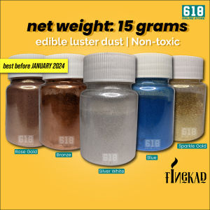 TINGKAD Edible Luster Dust/Glitter 10g Spray Pump Cake Decoration