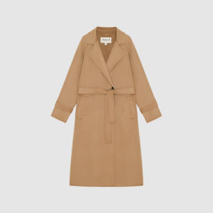 ICICLE | Wool and Cashmere Double Face Long Shoulder Coat