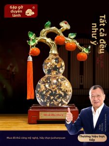 JUSHANYUAN | Prosperity Inducing Persimmon Gourd Ornament