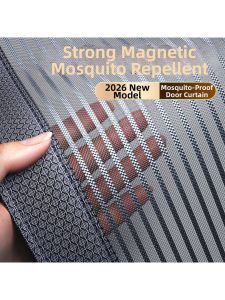COLOR BLOCK PARTY | Magnetic Anti-Mosquito Door Curtain