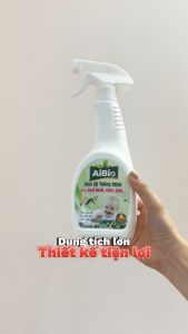 COMBO 2 Chai Xịt Diệt Đuổi Muỗi Ruồi Nhặng Kiến Gián Côn Trùng AiBio 530ml Hiệu Quả Nhanh Chóng An Toàn Cho Cả Người Và Vật Nuôi công nghệ sinh học