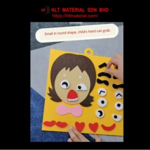 Self Adhesive Velcro Magic Tape Round Dot Hook & Loop Velcro Dot 10mm/15mm/20mm/25mm 魔术贴 BBM Bahan Bantu Mengajar