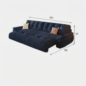 SHENGNIWEIER | Ghế Sofa Giường Đa Năng Kiểu Ý Tối Giản Điều Khiển Bằng Giọng Nói