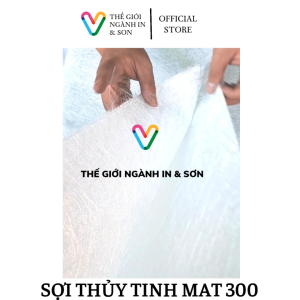 Sợi thủy tinh Mat 300 dùng để bọc vá vỏ tàu thuyền