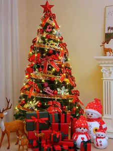 Modern Lantern Christmas Tree 3FT/4FT/5FT/6FT/7FT/8FT christmas home decor christmas decorations for home New Year Indoor Outdoor Decoration Tree Christmas Supplies Sale 90/120/150/180/210/240 CM