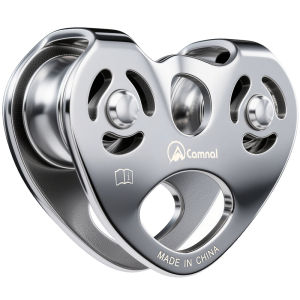 Camnal | Heart-shaped Dual Axis Stainless Steel Roller for High-altitude Lifting and Zip Line