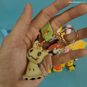 Móc khóa Pokemon Heart chính hãng Langbowang gồm Pikachu Pichu Eevee Togedemaru Mimikyu