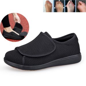 SUPERLI Breathable diabetes Foot swelling walking shoes for elderly men and women