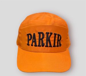 Topi Parkir - Topi Juru Parkir Orange Biru Navy