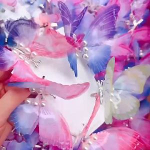 New Moving Dreamlike Butterfly Baby Cute Hairpins Girls Hair Clips Kids Hairclip Korean style
