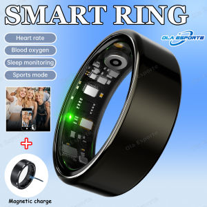 2026 New Smart Ring for Men Women Gift Bluetooth Connection Blood Pressure Monitor Heart Rate 5ATM Waterproof For Android IOS