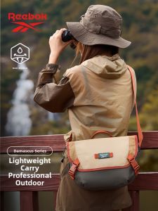 Reebok | Lightweight Travel Leisure Commuter Canvas Saddle Bag