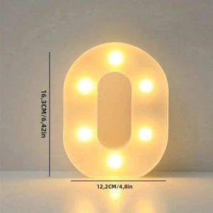 Đèn LED Số 0-9 Đèn Ngủ Phát Sáng Cho Đám Cưới Tiệc Sinh Nhật Phòng Ngủ Đèn Trang Trí Nhà Cửa