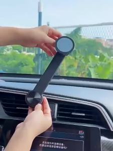 Soft And Foldable Phone Holder With Magnetic Suction Versatile Phone Stand Multiple Usage Modes Navigation Holder