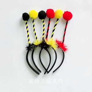 Universal Animal Cosplay Bee Accessory Insect Cosplay Hair Accessories For Party Bee Costume Decor