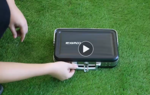 Outdoor Small Barbeque Grill Equipment Oven Portable Stainless Steel Charcoal Kebab BBQ Grills