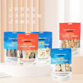 Deep Sea Cod Skin Pet Snacks Dog Treats Cat Treats Dry Freeze Dried Teeth Cleaning Bones Dog Cat Universal Gourmet Treats. 
