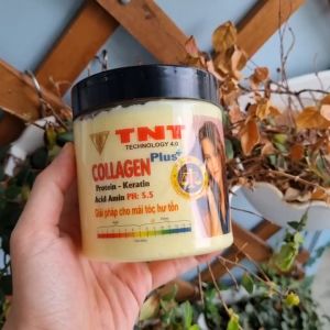 Kem ủ Tóc COLLAGEN MEN SỐNG PHỤC HỒI TÓC HƯ TỔN T-N-T - 500ML