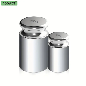 100g 200g 500g Precision Calibration Set Stainless Steel Weights Chrome-Plated Scale Weights Set Household Kitchen Tools Calibration Professional Laboratory Supplies