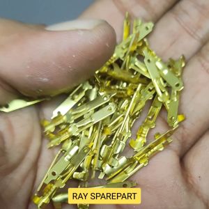 (10PCS) TERMINAL SKUN GEPENG COWO MALE KECIL 2.8MM / SKUN SOKET KONEKTOR KABEL KECIL MOTOR