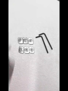12pcs Horizontal Window Stopper / Portable Wind Support Limit Plate / Stainless Steel No Punch Window Limit