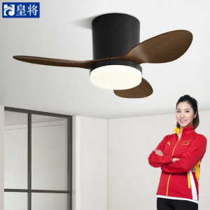 HUANGJIANG | Quiet Ceiling Fan Light for Bedroom Living Areas