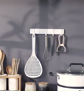 Nipiin Japanese Style Colander Dumplings Spaghetti Spoons Mesh Sieve Kitchen Tools Noodle Draining Spoon