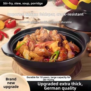 High Temperature Resistant Non-Cracking Clay Pot