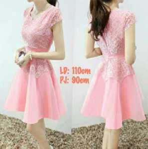 MRSBAJU - DRESS WANITA / DRESS KOREA / DRESS MURAH / DRESS VIRAL - FF DRESS FANY