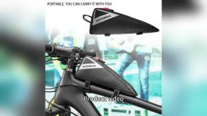 RockBros | Túi Đựng Đồ Đa Năng Cho Xe Đạp Địa Hình/xe Đạp Đường Trường Gắn Khung Tam Giác Phía Trước Túi Xách Tay Di Động Túi Đựng Dụng Cụ Giá Đỡ Điện Thoại Gắn Khung Trên Chống Thấm Nước Phụ Kiện Đạp Xe