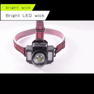 Senter Kepala Super Terang Jarak Jauh Hingga 1000m | Senter Kepala Portable Waterproof Bisa Putar 360° | Lampu Senter Kepala Zoom In Zoom Out | Headlamp Senter Kepala LED Super Terang 5000 Lumen dengan Sensor Tangan USB Charging Senter T8 Zoom Rotating - Lazada