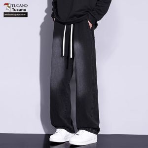 TUCANO | Tall Mens Stretch Jeans Straight Loose Trousers