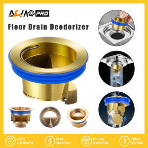 Aumopro 1 cái Nắp bồn cầu chống mùi Nắp bồn cầu chống mùi bằng đồng thau Nắp khử mùi ống thoát đặt dưới sàn lõi khử mùi chống mùi hôi trả lại côn trùng phòng chống thần bệt vệ sinh phòng tắm phòng Tắm Chung