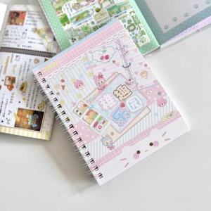 Cute Japanese Sticker Book Seven Issues Childish Fun Paradise Sticker Book Cute Touch Film Matt Film Cutting Film Sticker Book