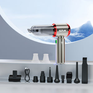 SZUK 18000Pa Mini Car Vacuum Cleaner Poweful Portable Cleaning Machine for Car Strong Suction Wireless Handheld Vacuum Cleaner
