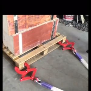 (กรุงเทพจัดส่ง)ตัวหนีบยกของเครน 1 ตัน ตัวหนีบยก ตัวหนีบ ลากพาเลทไม้ ขนาด 1 ตัน One ton lifting clamp wooden pallet clamp size :1 ton