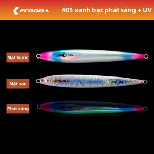 Mồi Cá Jig Đúc Nhanh Màu Xanh 8g
