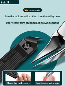 BAKULI | Nail Care Scissors Set for Ingrown Nails