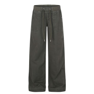 Utility Style Wide Leg Casual Pants